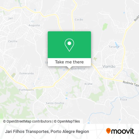 Mapa Jari Filhos Transportes