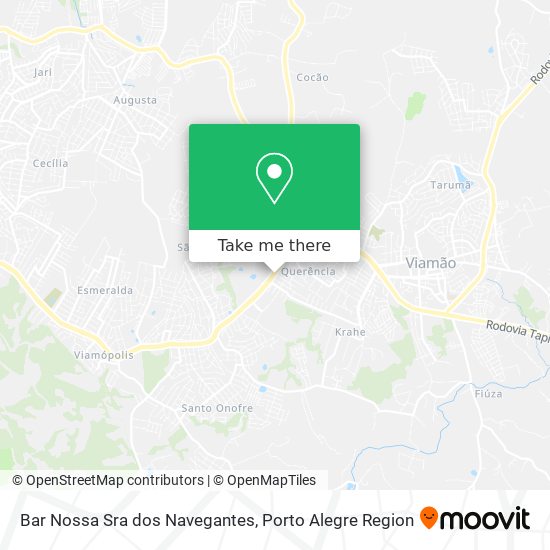 Bar Nossa Sra dos Navegantes map