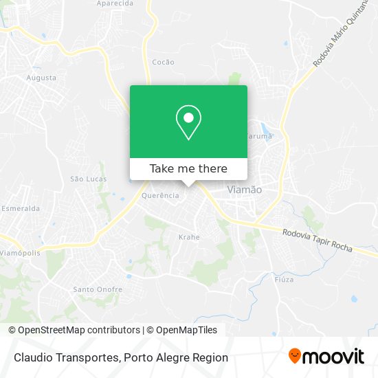 Mapa Claudio Transportes