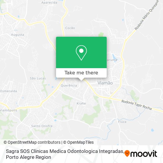 Sagra SOS Clinicas Medica Odontologica Integradas map