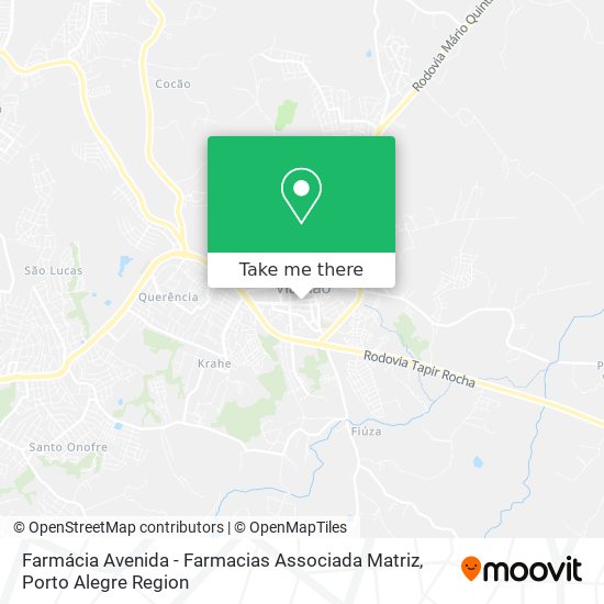 Farmácia Avenida - Farmacias Associada Matriz map