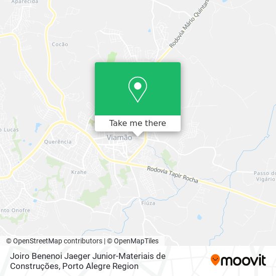 Mapa Joiro Benenoi Jaeger Junior-Materiais de Construções