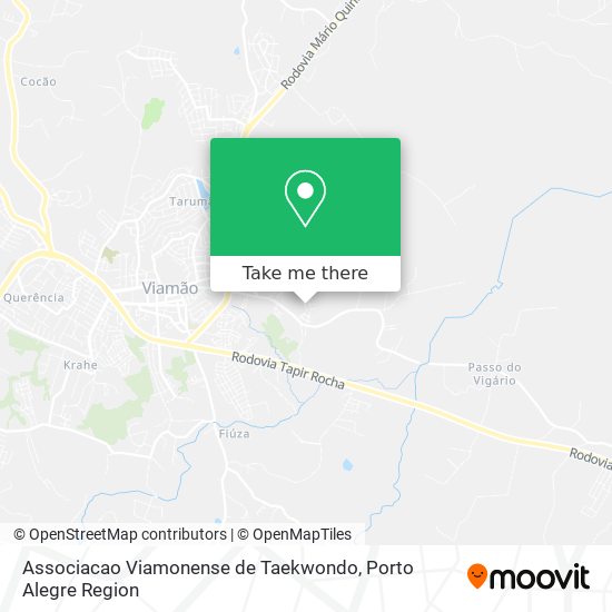 Associacao Viamonense de Taekwondo map