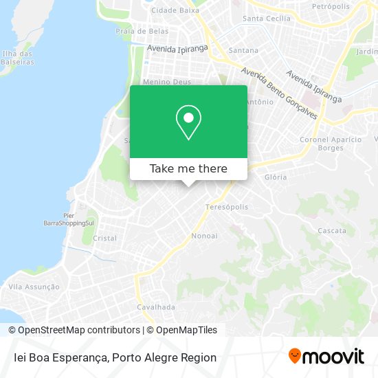 Iei Boa Esperança map