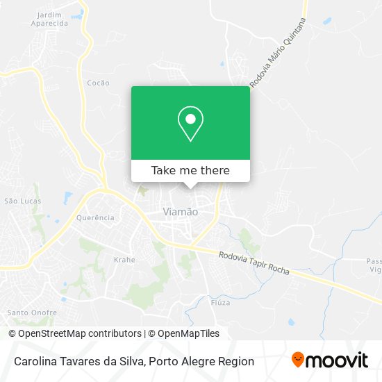 Carolina Tavares da Silva map
