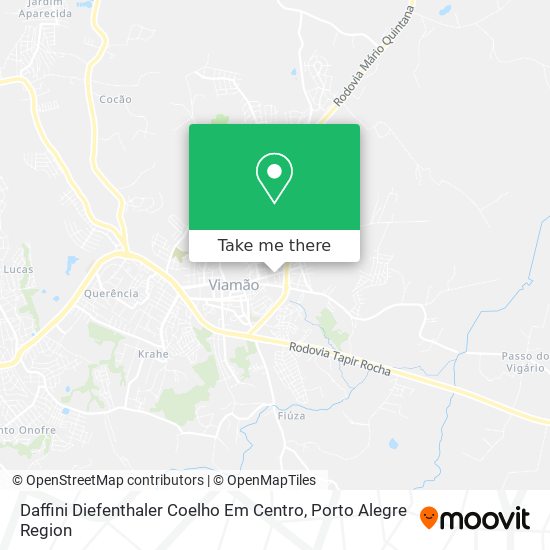 Mapa Daffini Diefenthaler Coelho Em Centro