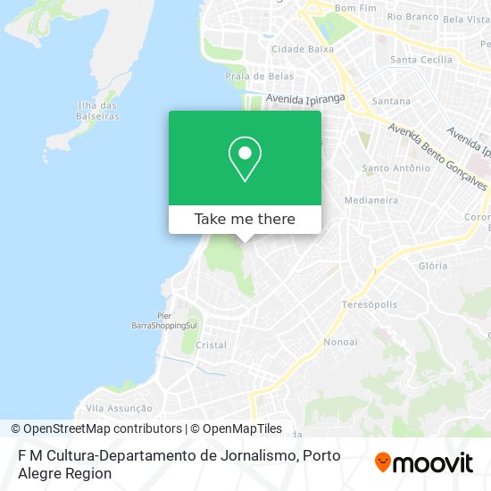 F M Cultura-Departamento de Jornalismo map