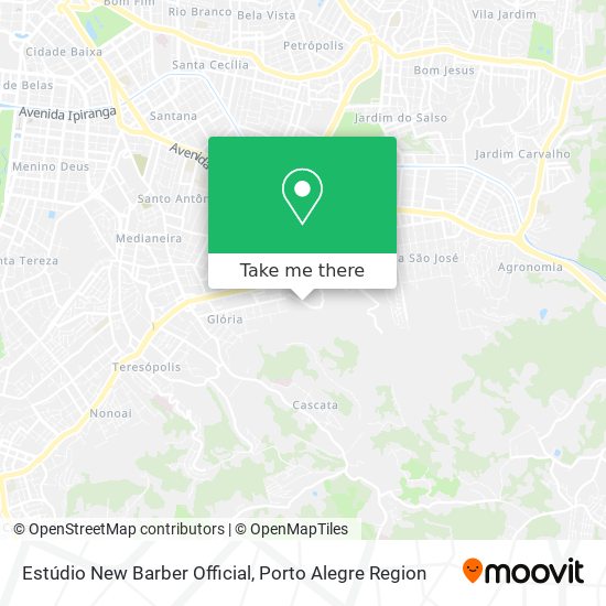 Estúdio New Barber Official map