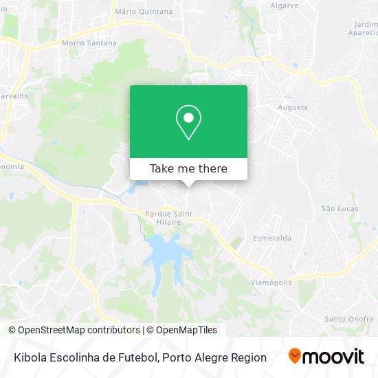 Kibola Escolinha de Futebol map