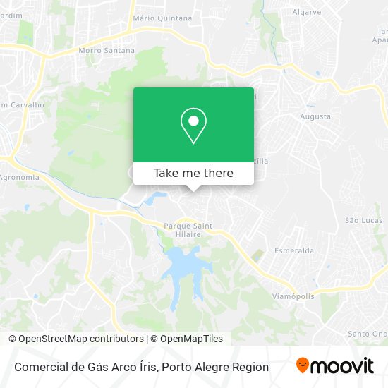 Comercial de Gás Arco Íris map