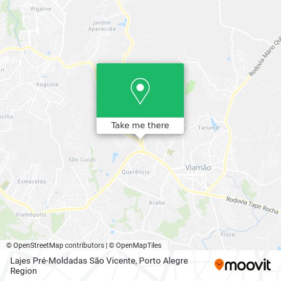 Lajes Pré-Moldadas São Vicente map