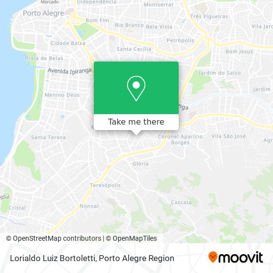 Lorialdo Luiz Bortoletti map