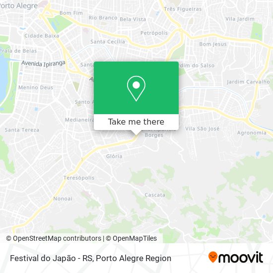 Festival do Japão - RS map