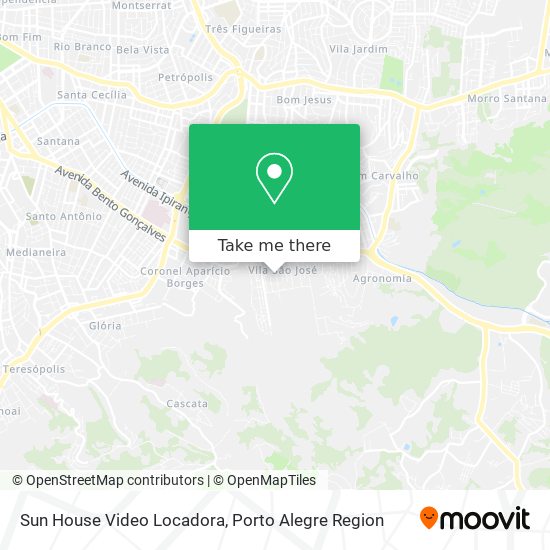 Sun House Video Locadora map