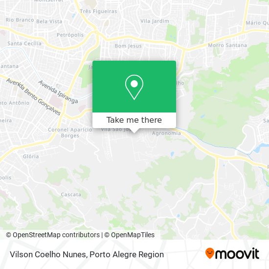 Vilson Coelho Nunes map
