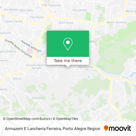 Armazem E Lancheria Ferreira map