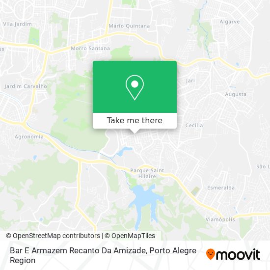 Bar E Armazem Recanto Da Amizade map