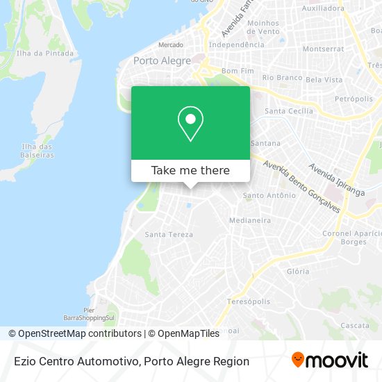 Mapa Ezio Centro Automotivo