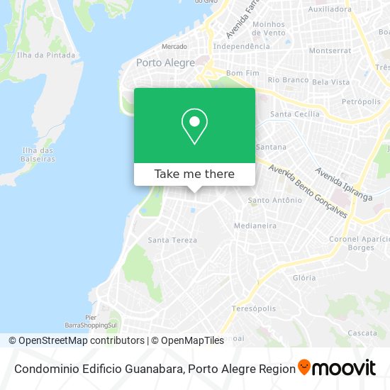 Mapa Condominio Edificio Guanabara