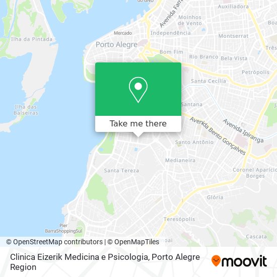 Clinica Eizerik Medicina e Psicologia map