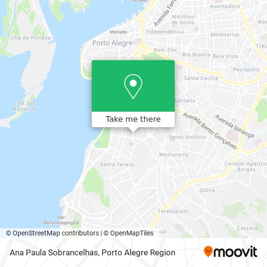 Ana Paula Sobrancelhas map