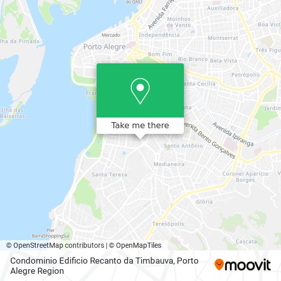 Condominio Edificio Recanto da Timbauva map