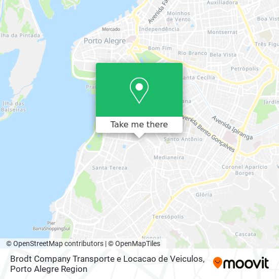 Brodt Company Transporte e Locacao de Veiculos map
