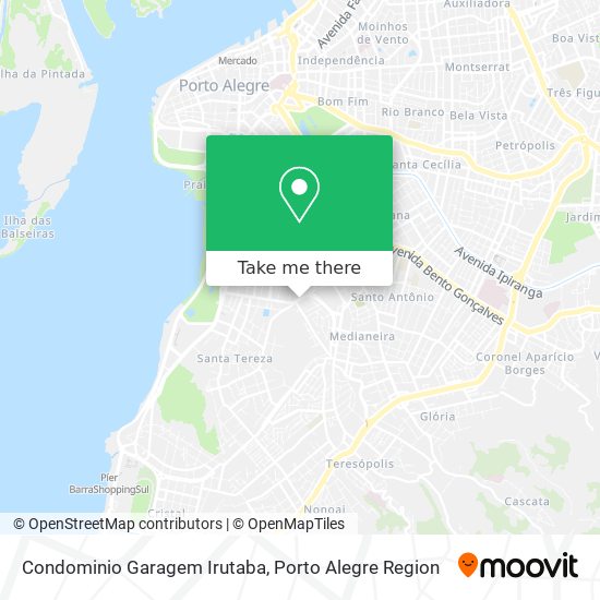 Condominio Garagem Irutaba map