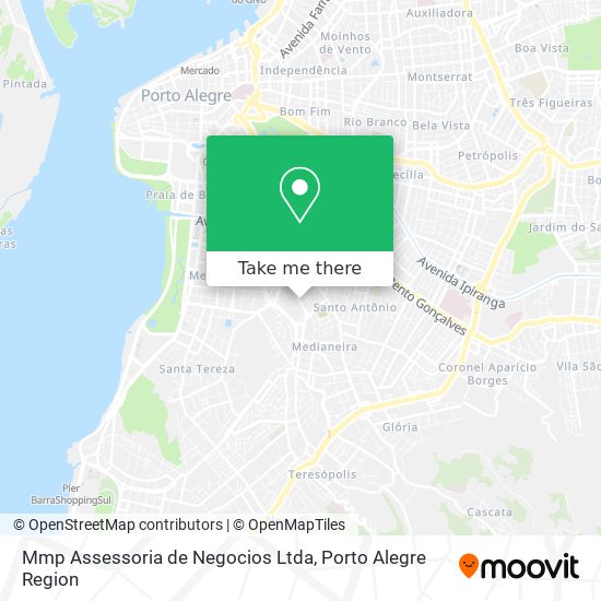 Mmp Assessoria de Negocios Ltda map