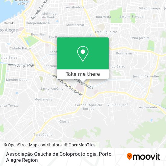 Associação Gaúcha de Coloproctologia map