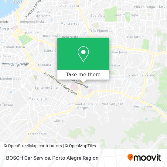 BOSCH Car Service map