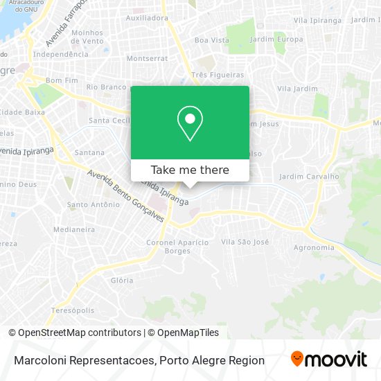 Marcoloni Representacoes map