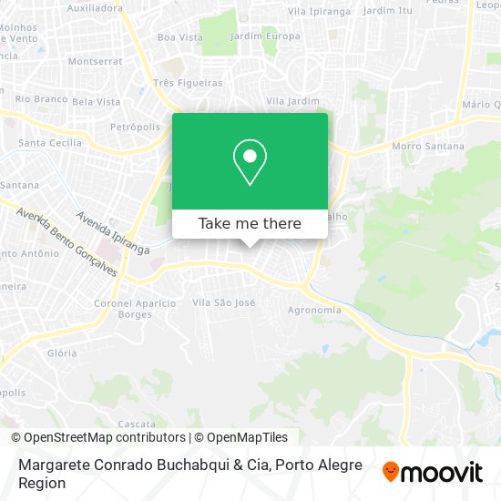 Margarete Conrado Buchabqui & Cia map