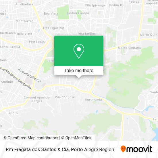 Rm Fragata dos Santos & Cia map