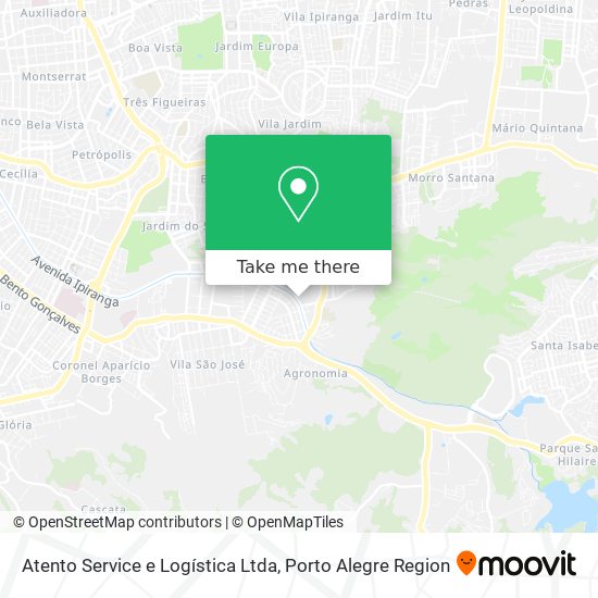 Atento Service e Logística Ltda map