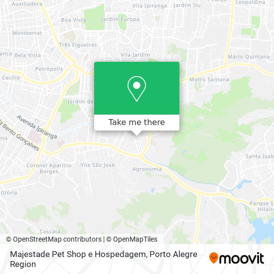 Majestade Pet Shop e Hospedagem map
