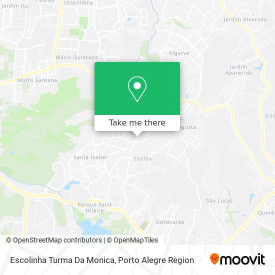 Mapa Escolinha Turma Da Monica