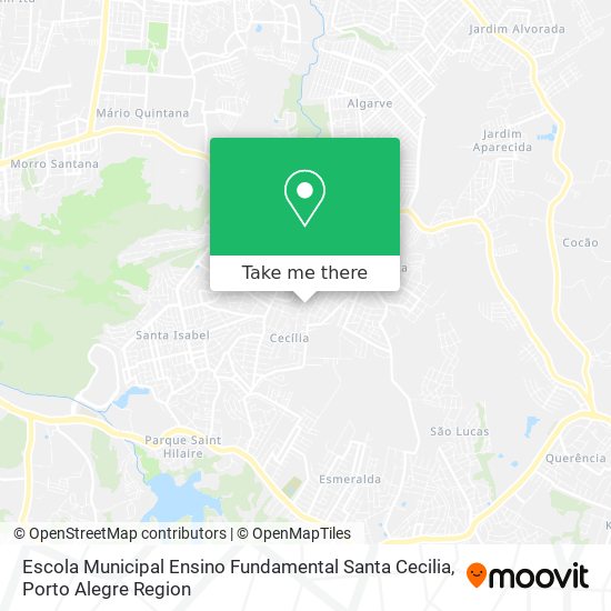 Escola Municipal Ensino Fundamental Santa Cecilia map
