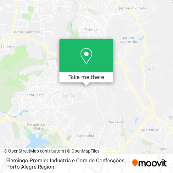 Flamingo Premier Indústria e Com de Confecções map