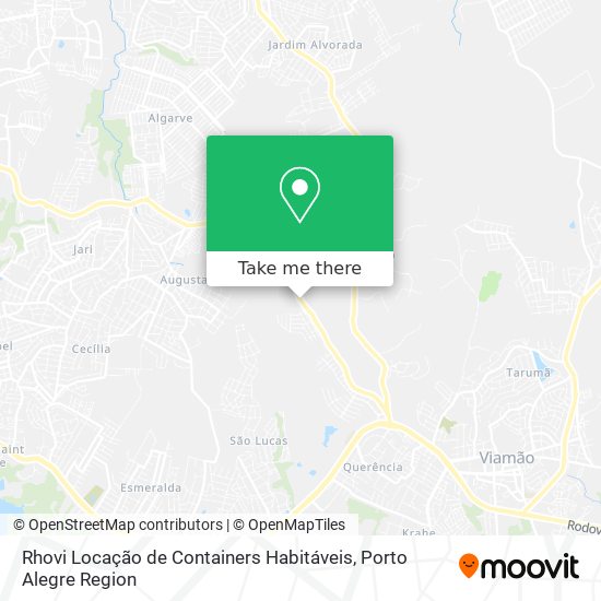 Rhovi Locação de Containers Habitáveis map