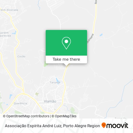 Associação Espírita André Luiz map