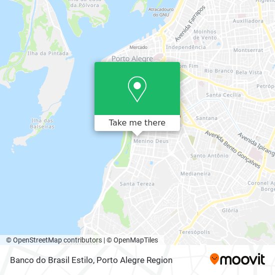 Mapa Banco do Brasil Estilo