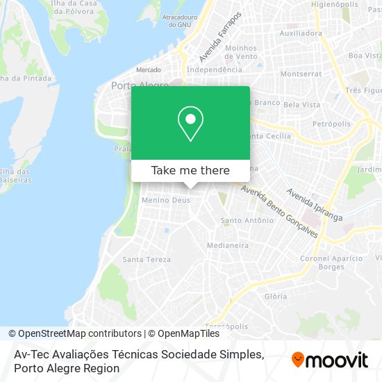 Av-Tec Avaliações Técnicas Sociedade Simples map