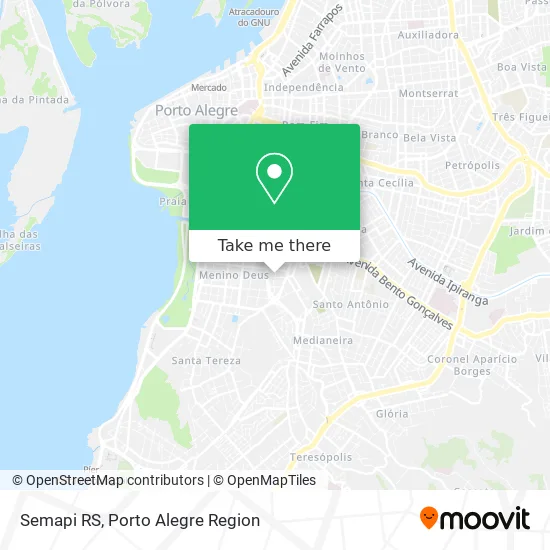 Semapi RS map