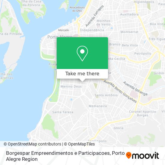 Borgespar Empreendimentos e Participacoes map