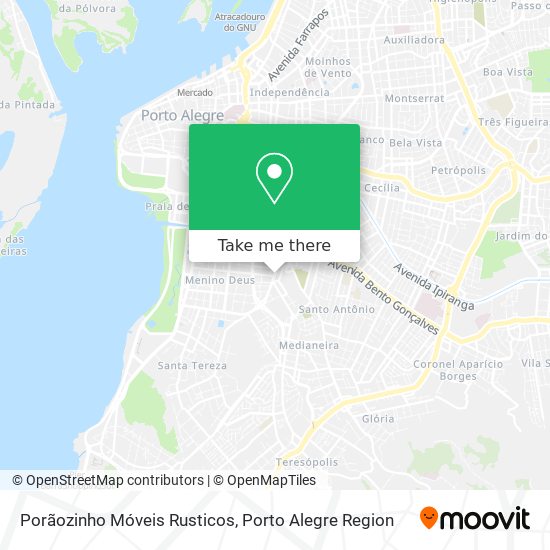 Porãozinho Móveis Rusticos map
