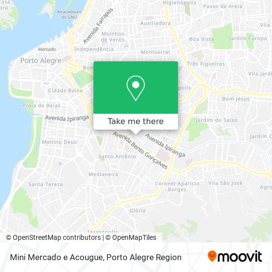 Mini Mercado e Acougue map
