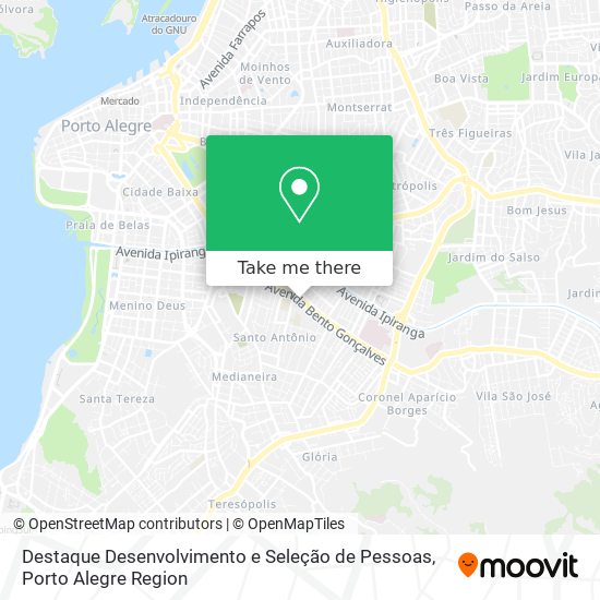 Destaque Desenvolvimento e Seleção de Pessoas map