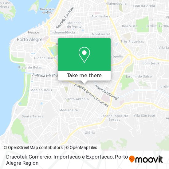 Dracotek Comercio, Importacao e Exportacao map