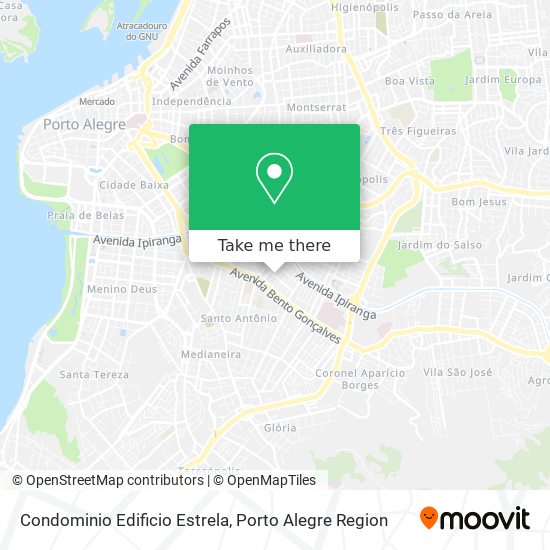 Mapa Condominio Edificio Estrela